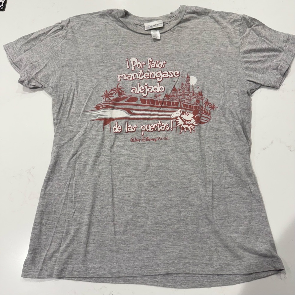 Disney Parks | Por Favor Mantengasr Alejado de las puretas Monorail Shirt
